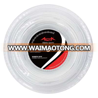 Tennis racket string with 16L/1.25 mm Bamboo grain high quality strings