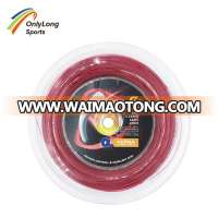 Hot sales polyester tennis string 200m reel with tennis racket stringing machine